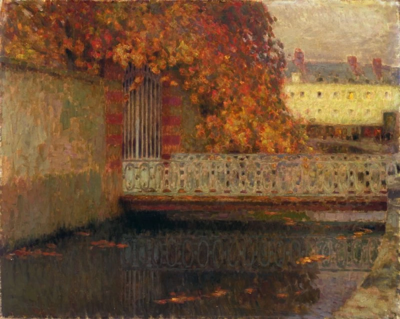 Henri Le Sidaner - Il ponte, Fine Arts Museums of San Francisco